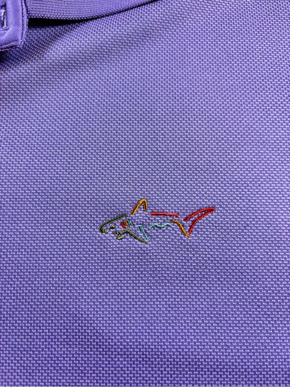 Greg Norman Golf Polo Purple Size XL